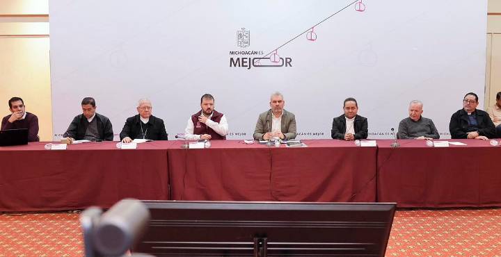 Iglesia católica se suma al Plan Michoacán por la Paz y la Justicia