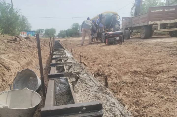 Concluyeron obras hídricas en Bernardo Larroudé