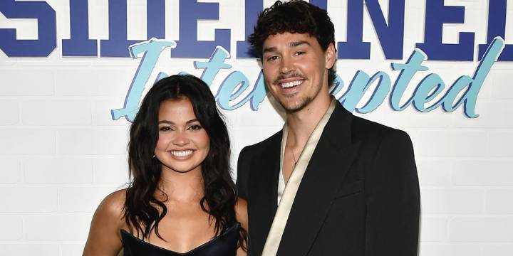 Noah Beck Scores Touchdown with ‘Sideline 2: Intercepted’, Premiere Photos Released | Asia Lizardo, Charlie Gillespie, Drew Ray Tanner, Justin Wu, Noah Beck, Roan Curtis, Siena Agudong, Terry Mullany