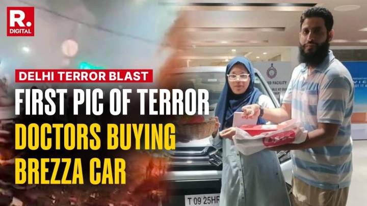 Delhi 10/11 Terror Attack: First Photo Shows Them Buying Brezza Together India News