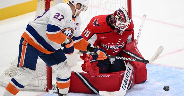 No milestone against the Islanders this time: New York tops Caps 3