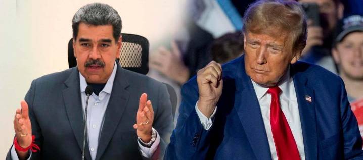 "El que quiera hablar con Venezuela, se hablará face to face": Maduro a Trump