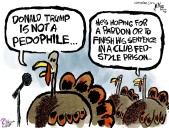 Cartoon: Club fed gobbler