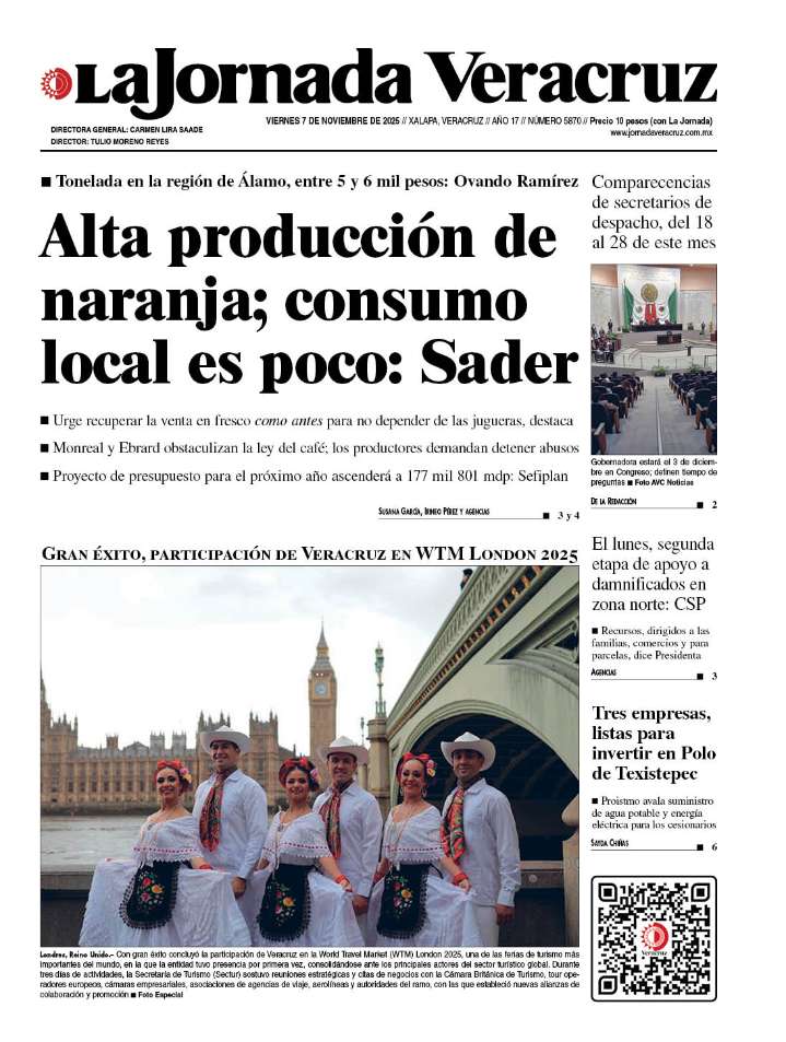 Portada del 7 de noviembre de 2025