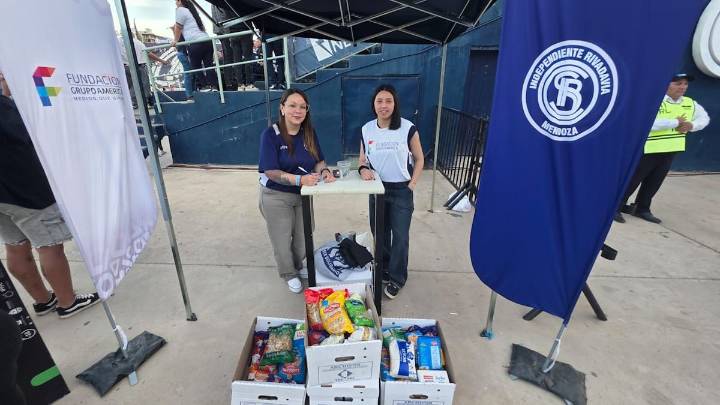 Fundación Grupo América e Independiente Rivadavia suman un nuevo puesto de recaudación en la popular