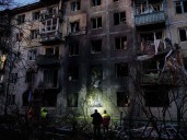 Ukraine hits Russian Black Sea oil port as 6 die in Kyiv