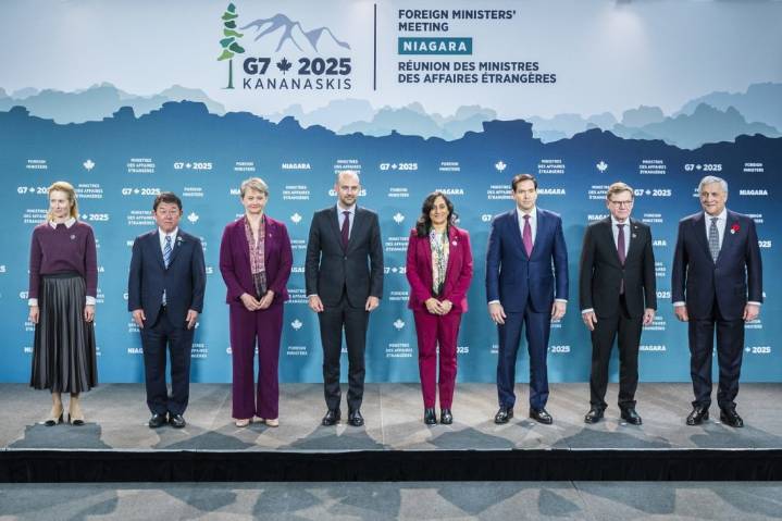 Top diplomats to talk with Ukraine’s foreign minister at G7 meeting in Niagara region