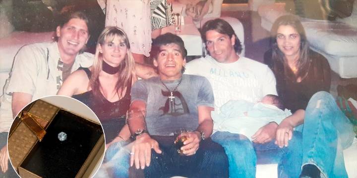 La usó en uno de sus días más emotivos y se la regaló a un ex futbolista: la historia de la joya de Maradona que salió a remate
