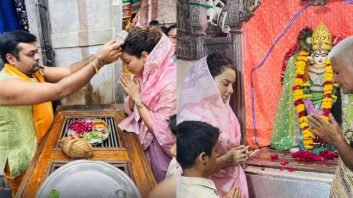 Kangana Ranaut visits Dwarkadhish, calls experience deeply peaceful and divine