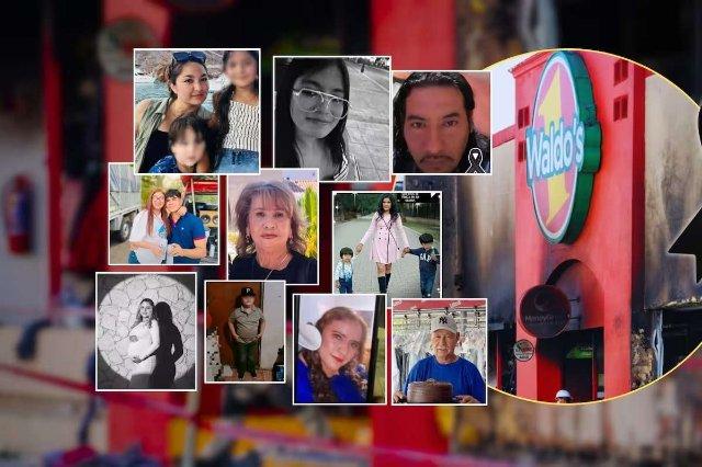 Identifican a 21 de las 23 víctimas del incendio en tienda Waldo’s de Hermosillo