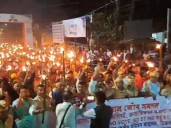 Assam: Tai Ahom protest in Dibrugarh seeking ST status