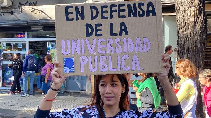 Las universidades nacionales convocan a un paro por tres días y reclaman la aplicación de la Ley de Financiamiento