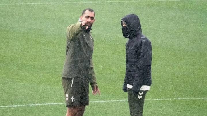 Borja, ante su referente y su pasado