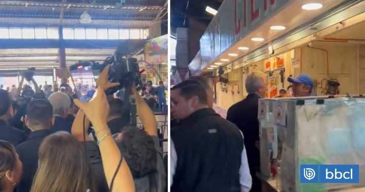 "Ándate de acá conchetumadre": La tensa visita de José Antonio Kast a Barrio Franklin