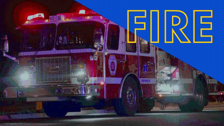 Ludington apartment fire sends one adult, three children to hospital