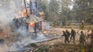 Massive fire destroys Divisional Forest Office in Tangmarg