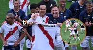 PRESIDENTE · En partido con leyendas del fútbol peruano y Conmebol