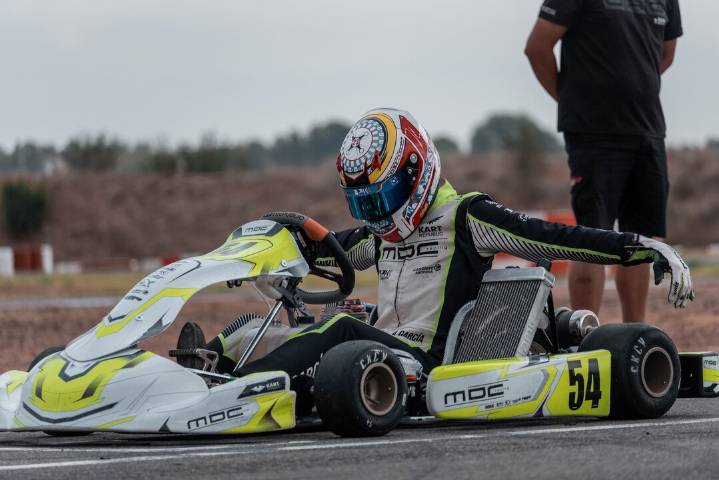 El malagueño Aarón García hace historia al proclamarse campeón del mundo IAME 2025