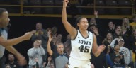 Layla Hays scores 20 for No. 21 Iowa women in 119