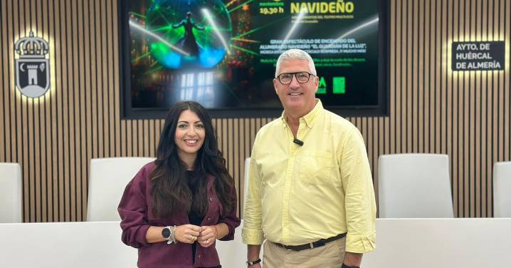 La Navidad llega a Huércal de Almería el 29 de este mes con un espectáculo de luces e ilusionismo