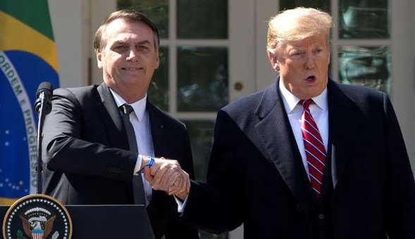 Trump dice que se reunirá pronto con Lula y califica de «muy malo» el arresto de Bolsonaro