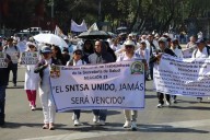 Amagan trabajadores de la salud con parar labores en Edomex