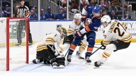 Nikita Zadorov rips Isles fans after Matthew Schaefer hits
