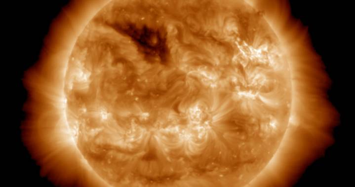 La tormenta solar mantiene su intensidad «severa»; hay riesgo de interrupción de las redes eléctricas y de GPS