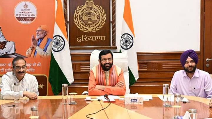 Haryana CM Nayab Singh Saini Inaugurates State-Level Competitions On Guru Tegh Bahadur Ji’s Shaheedi Diwas