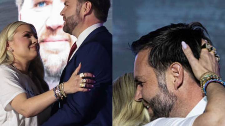 'Every smile, tear analysed': Erika Kirk speaks out after hug with JD Vance