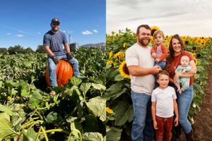 Fourth-generation farmer in Declo raises pumpkins to help couples start families
