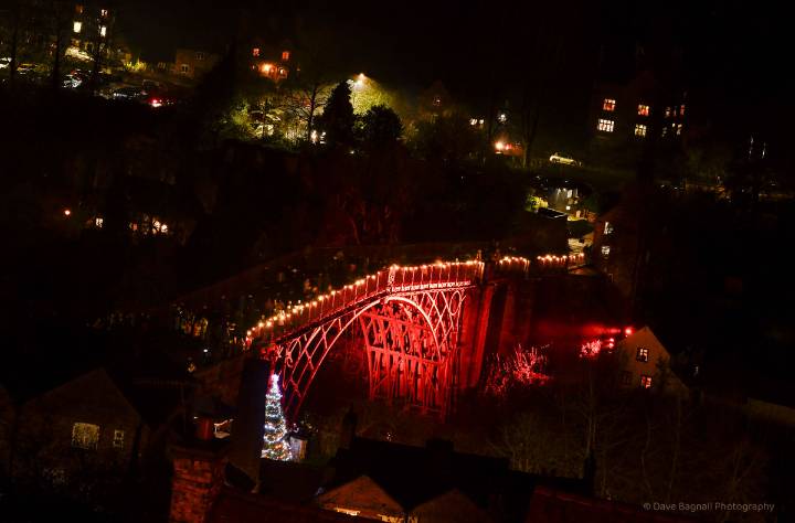 'Incredible' turnout for Ironbridge Christmas lights switch-on and spectacular firework display