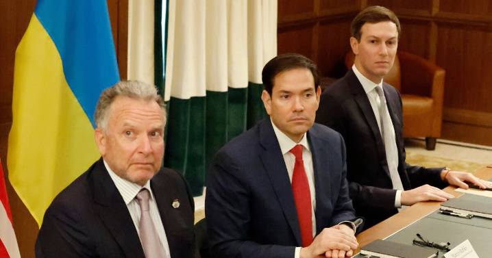 Rubio says US-Ukraine talks on Russia war were productive but much work remains in search of a deal