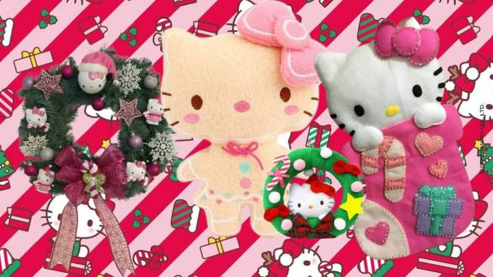 5 ideas de decoraciones de Hello Kitty económicas y sencillas para Navidad