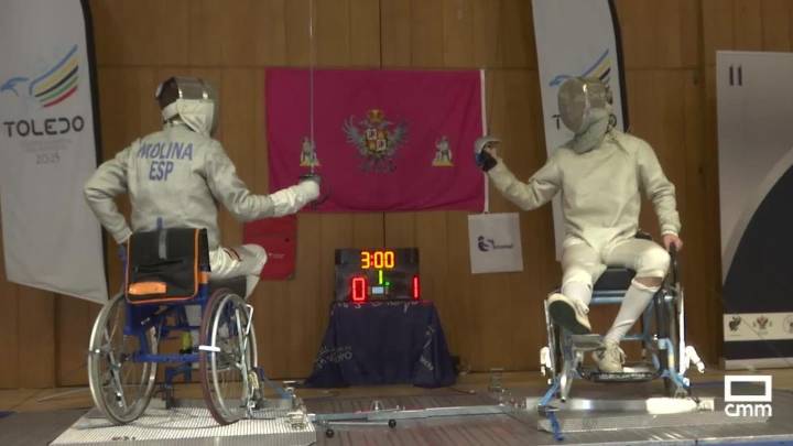 Toledo acoge el campeonato de España de esgrima en silla de ruedas