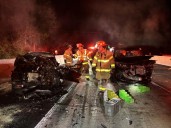 Driver charged after wrong-way Thruway crash in Guilderland