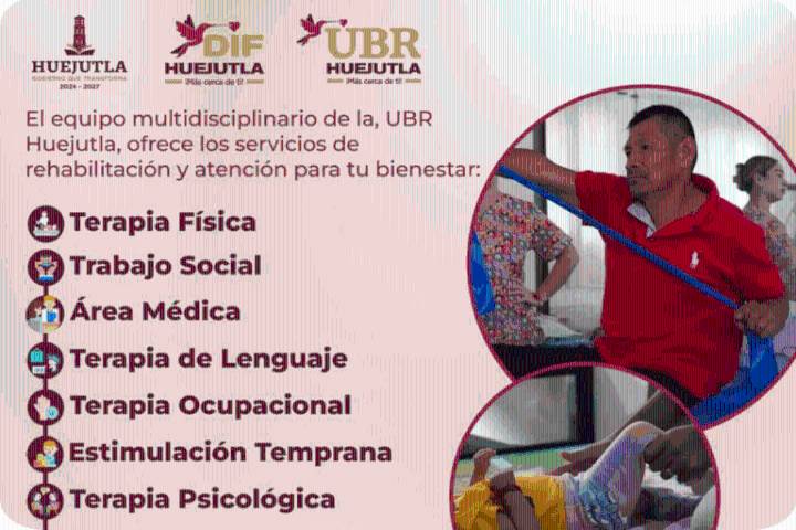 Actualizan horarios en Unidad Básica de Rehabilitación