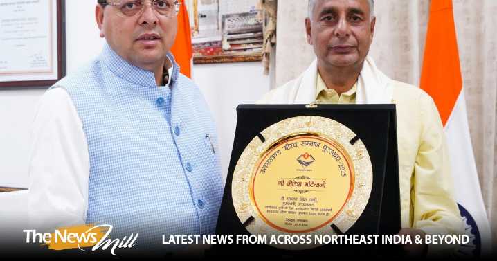 Uttarakhand CM confers ‘Uttarakhand Gaurav Samman’ award’, lauds contribution of late Hindi litterateur Shailesh Matiyani