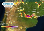 Un fin de semana pasado por agua en el AMBA: lluvias persistentes y temperaturas fuera de estación. ¿Cuándo mejora?