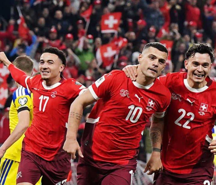Golea Suiza y se acercan al Mundial 2026