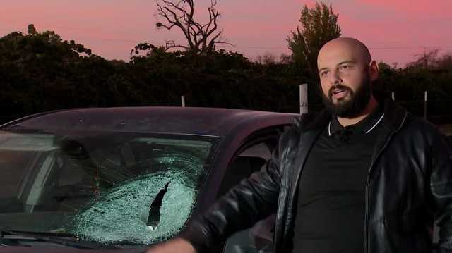 California man injured by frozen water balloon thrown at vehicle