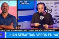 Verón habló con Tenembaum: “No terminan bien estas cosas, puede terminar con un descenso, con malos arbitrajes“