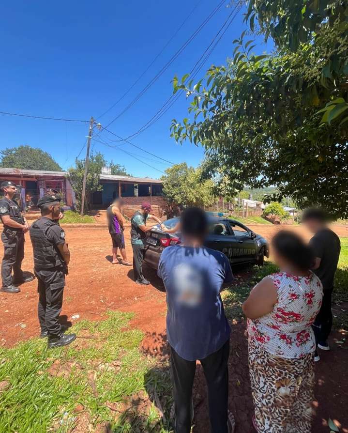 Patrullajes preventivos en Campo Viera culminaron con el secuestro de marihuana