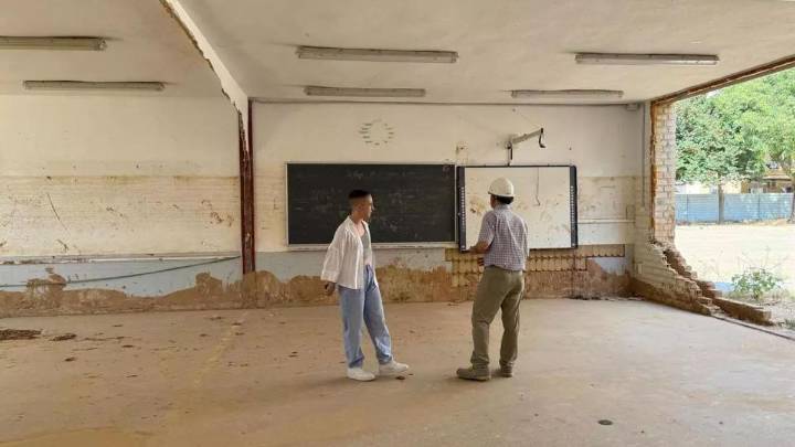 Alfafar pide a la conselleria resolver las deficiencias en la reconstrucción de los colegios Rabisancho y Orba
