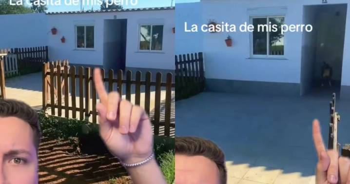 “Eso está más grande que mi casa del Infonavit”: Hombre se vuelve viral al mostrar la enorme casa donde viven sus perros