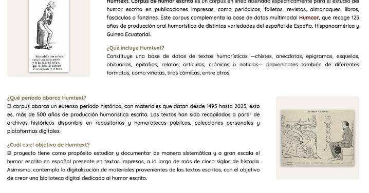 Un archivo digital con 1.800 textos repasa cinco siglos de humor escrito en español