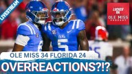 REACTION: Kewan Lacy DESTROYS Florida 34-24 & Puts Ole Miss on the Path to Playoff!