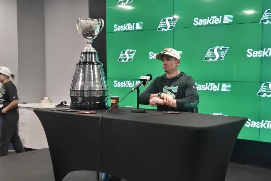 Riders clear out locker room after championship 2025 season