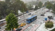 Los videos más sorprendentes que deja masiva granizada en Bogotá