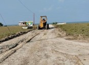 Gobierno Municipal fortalece accesos en campos pesqueros y ejidos con trabajos de mejoramiento de caminos